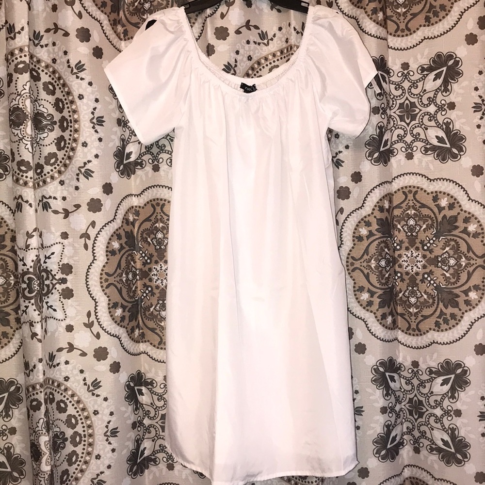 White dress